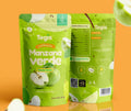 Tegis fruta natural liofilizada de manzana verde