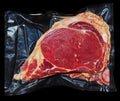 chuletón de res marinado